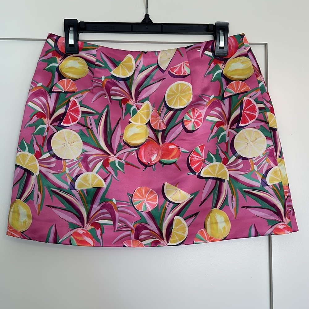 Scotch & Soda Citrus Satiny Mini Skirt size M